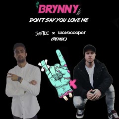 *FREE DL* BRYNNY - Don't Say You Love Me (Wave Cooper & Josh Tee Remix)