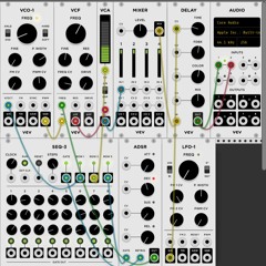 First experiment with VCV Rack