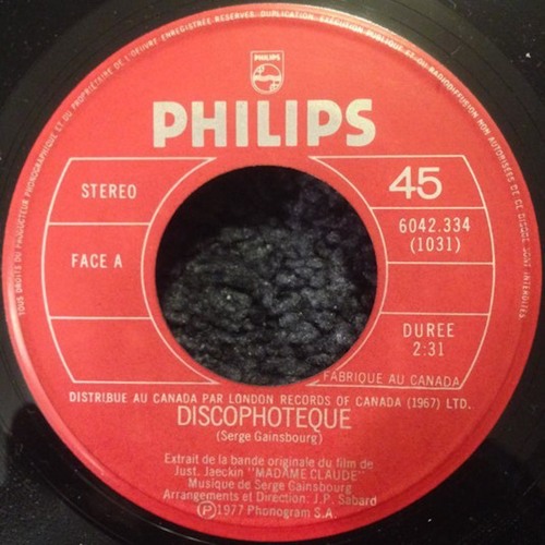 Serge Gainsbourg - discophoteque (mikeandtess edit 4 mix)