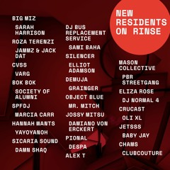 New Residents on Rinse 3
