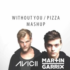 Martin Garrix - Pizza Vs Avicii - Without You ( Alexsio Mashup )