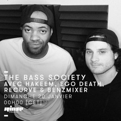 RinseFM France - Bass Society - Benzmixer b2b Recurve