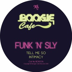 PREMIERE: Funk 'n' Sly feat. Ashleigh Jane - Intimacy [Boogie Cafe]