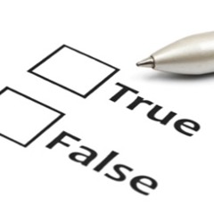 True or False