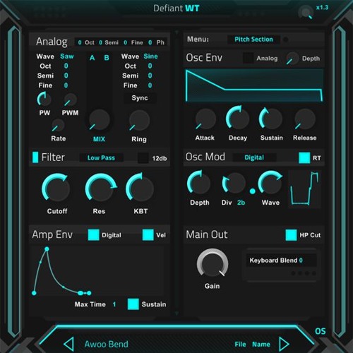 Defiant WT - Ambient Demo