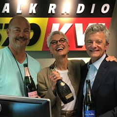 Nicolas Feuillatte Champagne CEO Christophe Juarez & SMWE Director of Education - Ms, Linda Chauncey