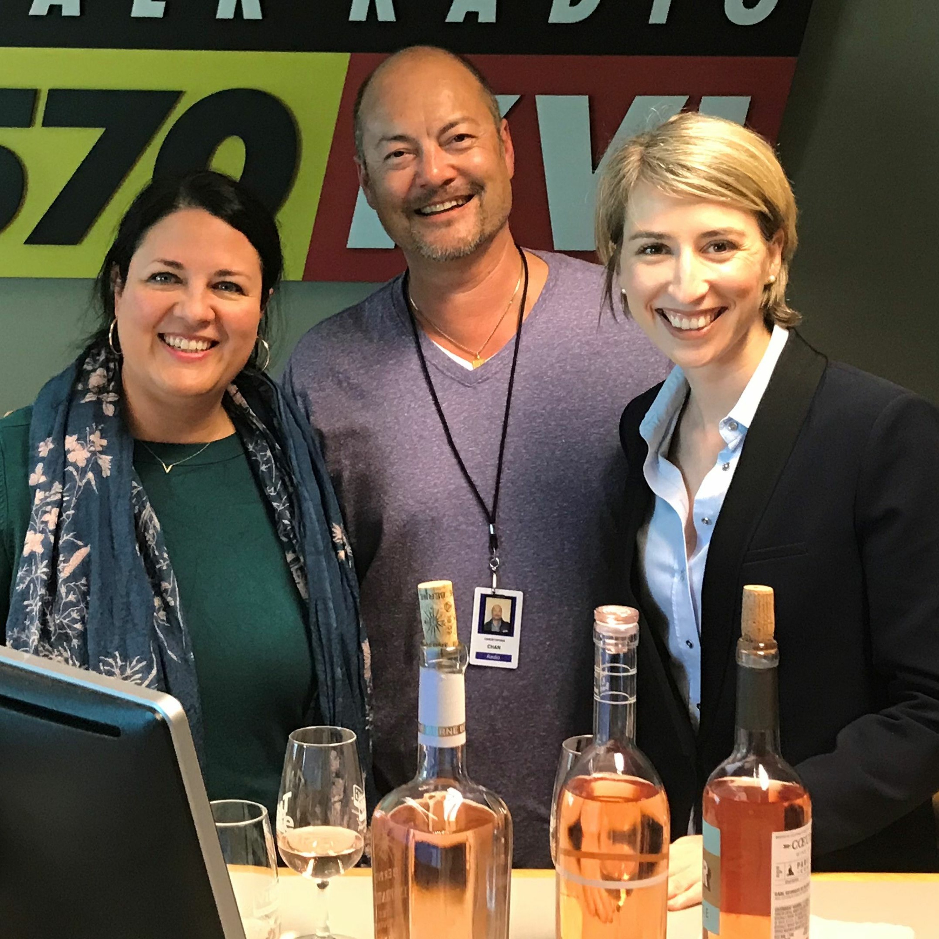 Provence Rose with Valerie LeLong and WA State's Virtue Cellars episode artwork
