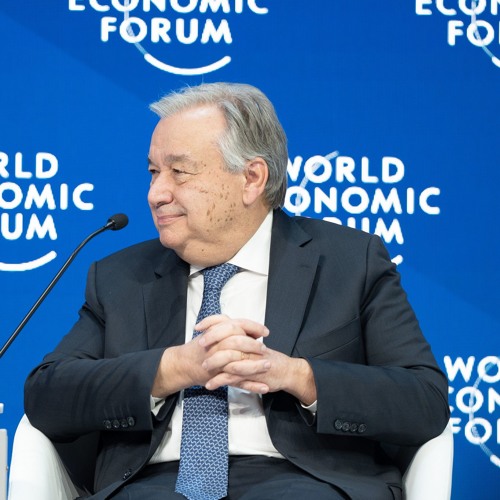 Clip United Nations Secretary General Antonio Guterres Speaks On Venezuela From Davos By United Nations News