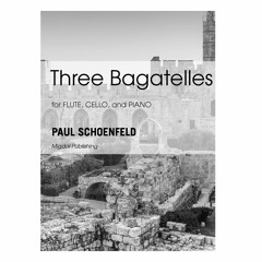 Paul Schoenfeld - Three Bagatelles for Flute, Cello and Piano