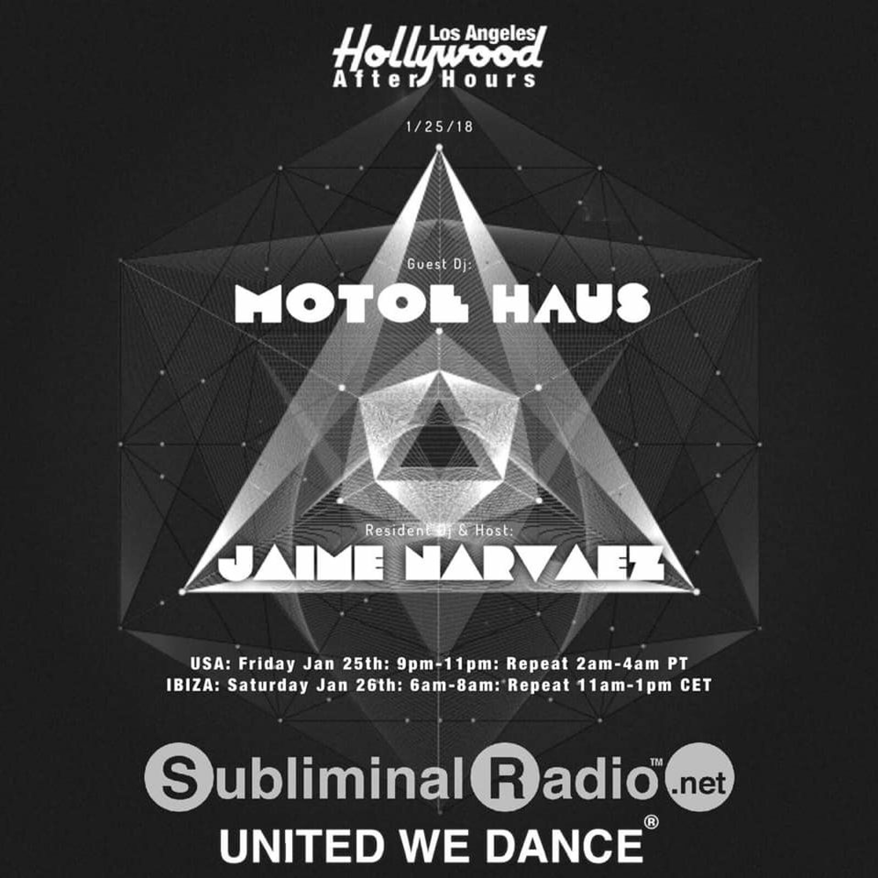Motoe Haus and Jaime Narvaez | HAH on Subliminal Radio | Show 0040 | 25 January 2019 episode artwork