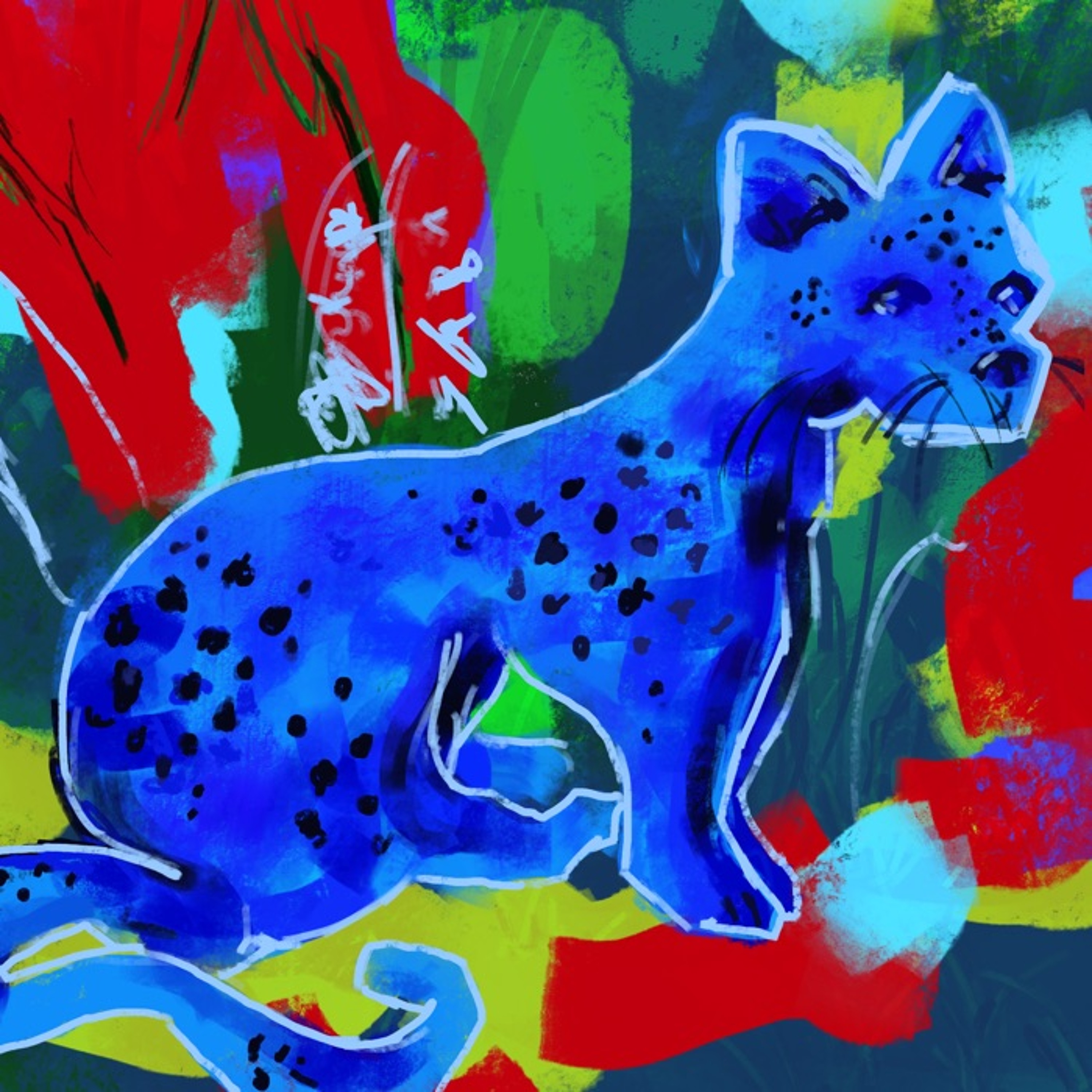 blu Jaguar trance episode artwork