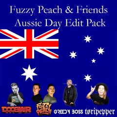 Fuzzy Peach & Friends Aussie Day Edit Pack