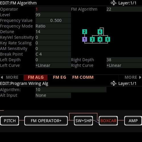 Kurzweil Forte 4.0 update / FM 6 operators engine Demo