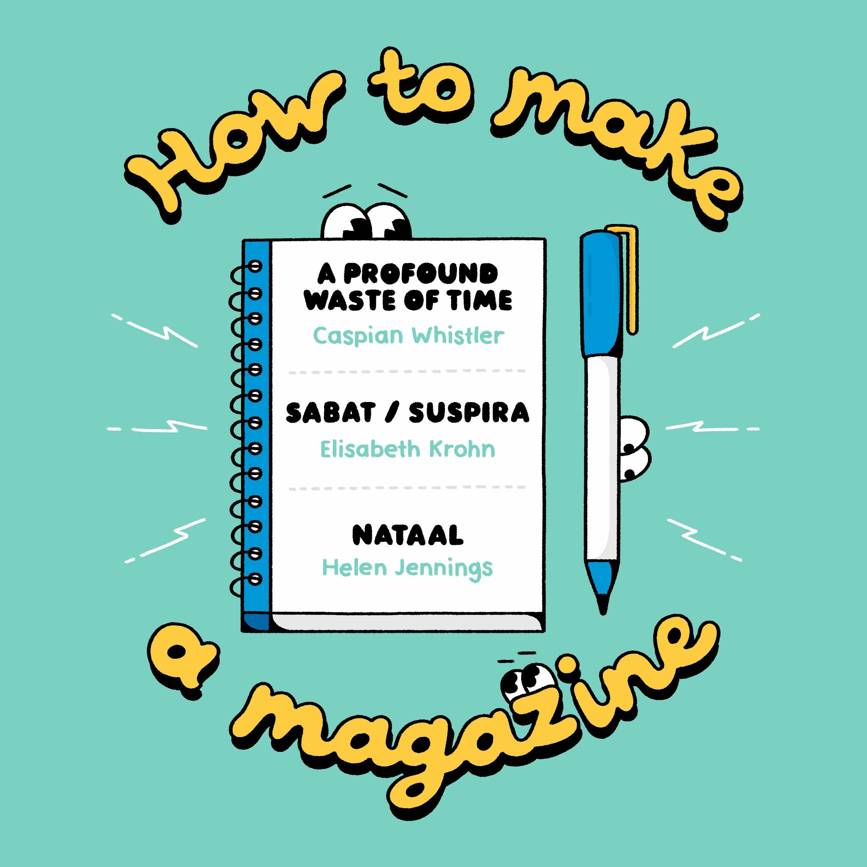 How to make an independent magazine episode artwork