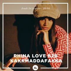 Rhina Love B2B Kakkmaddafakka • DJ Set