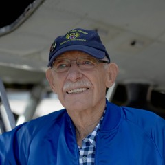 Retired First Lt. Robert Naum discusses his experiences during World War II