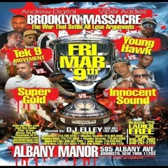 Young Hawk vs Innocent vs Super Gold vs Tek 9  3/12 (BK Massacre)