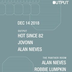 Robbie Lumpkin @OutputClub BY, NY In The Panther Room Dec 14th 2018