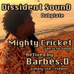 Mighty Cricket Dubplate  4 Dissident Sound Refixed By Barbés.D "simply life"riddim