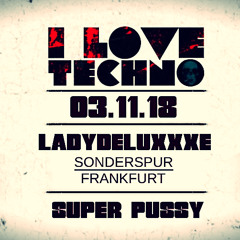 LadydeluxXxe @ I Love Techno | Alte Liebe - Holzminden | 03.11.2018