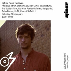 Optimo Music Takeover: Feon - 26th January 2019