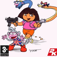 Le 4 & spaceman - Dora the explorer