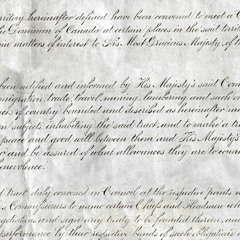 Found Land - i. body of text (from Treaty 1) (2013)