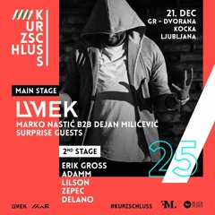 DELANO - KURZSCHLUSS //Umek 25 let - Ljubljana Slovenia 21.12.2018