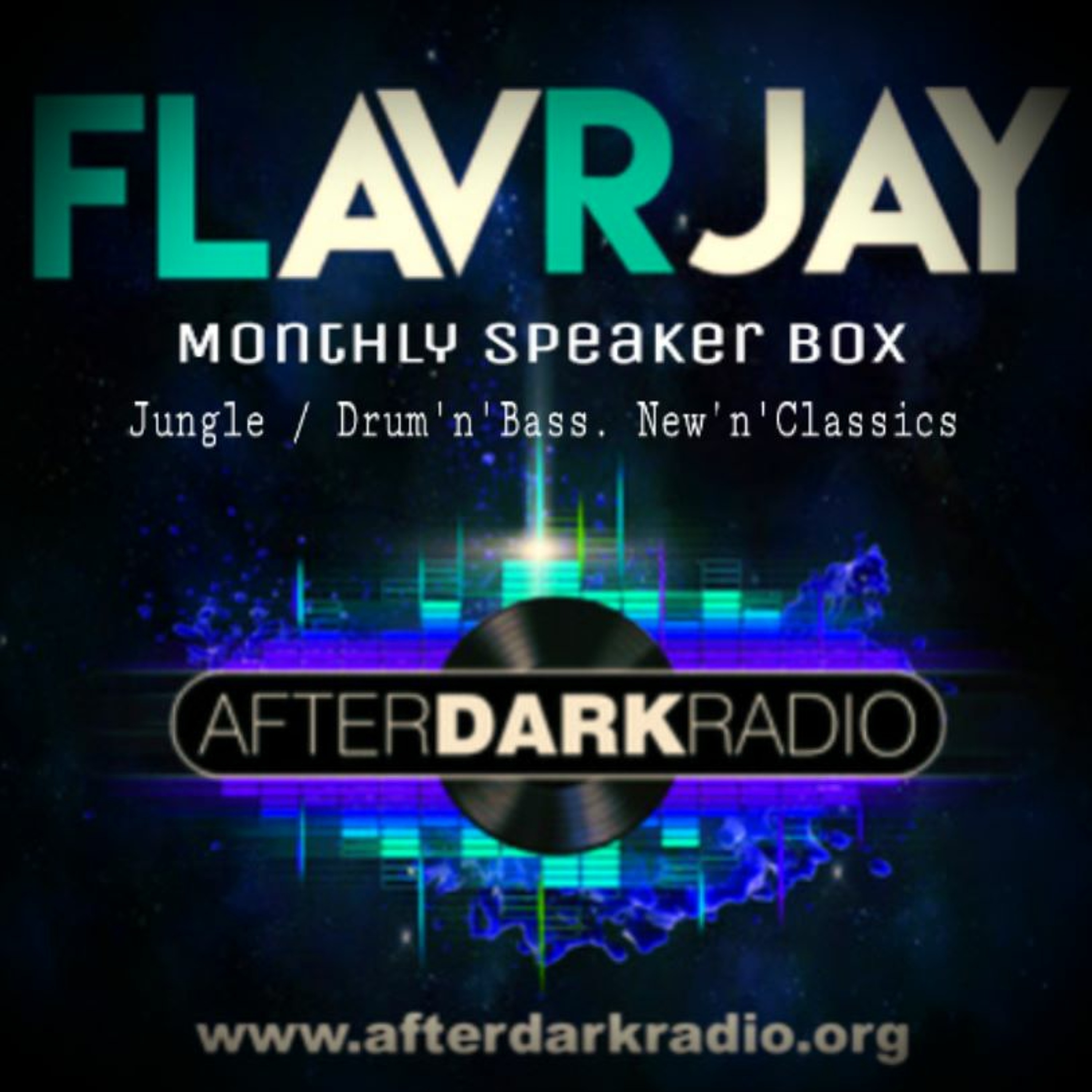 Monthly Speaker Box on AfterDarkRadio. Jungle.D'n'B Vinyl selections 26-01-19 episode artwork
