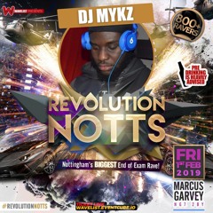 #RevolutionNotts Old School Bashment Promo Mix @DJMykz_