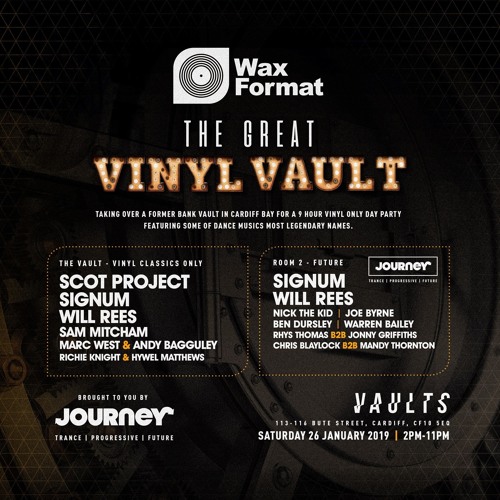 Wax Format, The Vaults Cardiff [Vinyl Only Set] 26.01.19