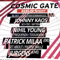 Julian Jurgens Downtempo set at Cosmic Gate