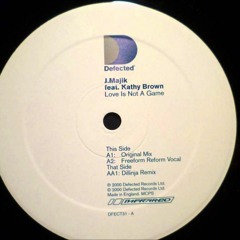 J Majik feat. Kathy Brown - Love Is Not A Game (Oll-Zen Remix)