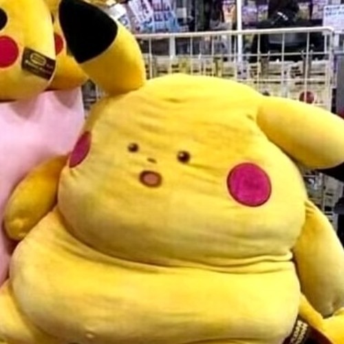 fat pikachu toy