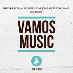 Niko De Luka & Brown Sugar Feat. Dawn Tallman - Good Night (Ricky Montana Remix)