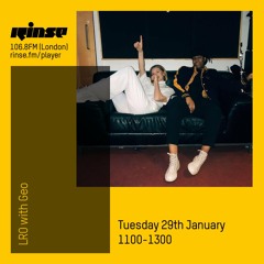 LRO with Geo - 29th January 2019