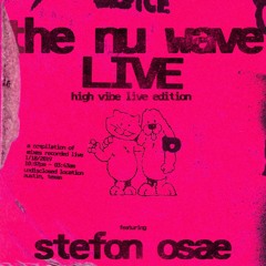 LIVE @ The Nu Wave: Stefon Osae
