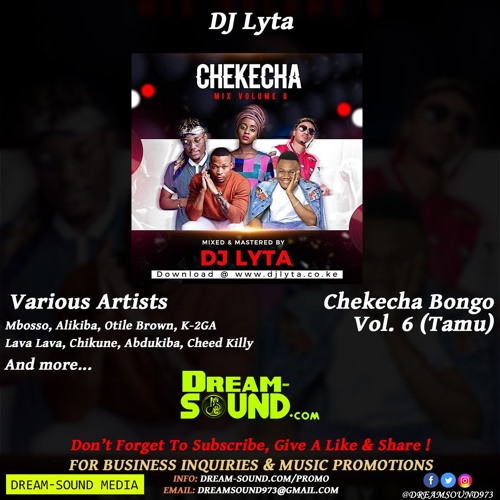 Stream DJ Lyta Chekecha Bongo Vol. 6 (Tamu) (World, Bongo, Afro Hits