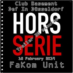 Club Basement Def in Dûsseldorf - 30 minutes Hardtechno DCP Fakom Unit 2019