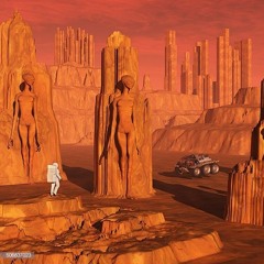 Statues on Mars