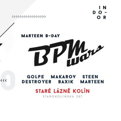 GOLPE aka Broken Robot - BPM WARS - Kolín - 26.01.2019