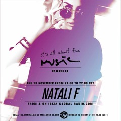 Natali F on Ibiza Global Radio! It's all about the Music