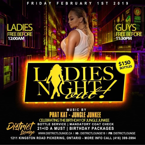 THE DAILY MIX SHOW VOL 55 - LADIES NIGHT AT DISTRICT LOUNGE FEB 1ST NEW DANCEHALL X SOCA X HIP HOP