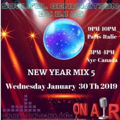 SOULFUL GENERATION  BY DJDS(FRANCE)HOUSESTATIONRADIO NEW YEAR MIX 5 JANUARY 30Th 2019