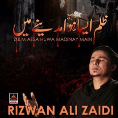 Rizwan Ali Zaidi - Zulm Aesa Huwa Madinay Main - Ayam e Fatimiya 2019