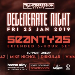 Sean Tyas - Live At Brown Alley, Melbourne, Australia 25 January 2019