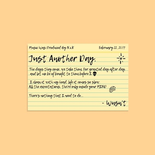 Just Another Day (Feat. Wusn't)