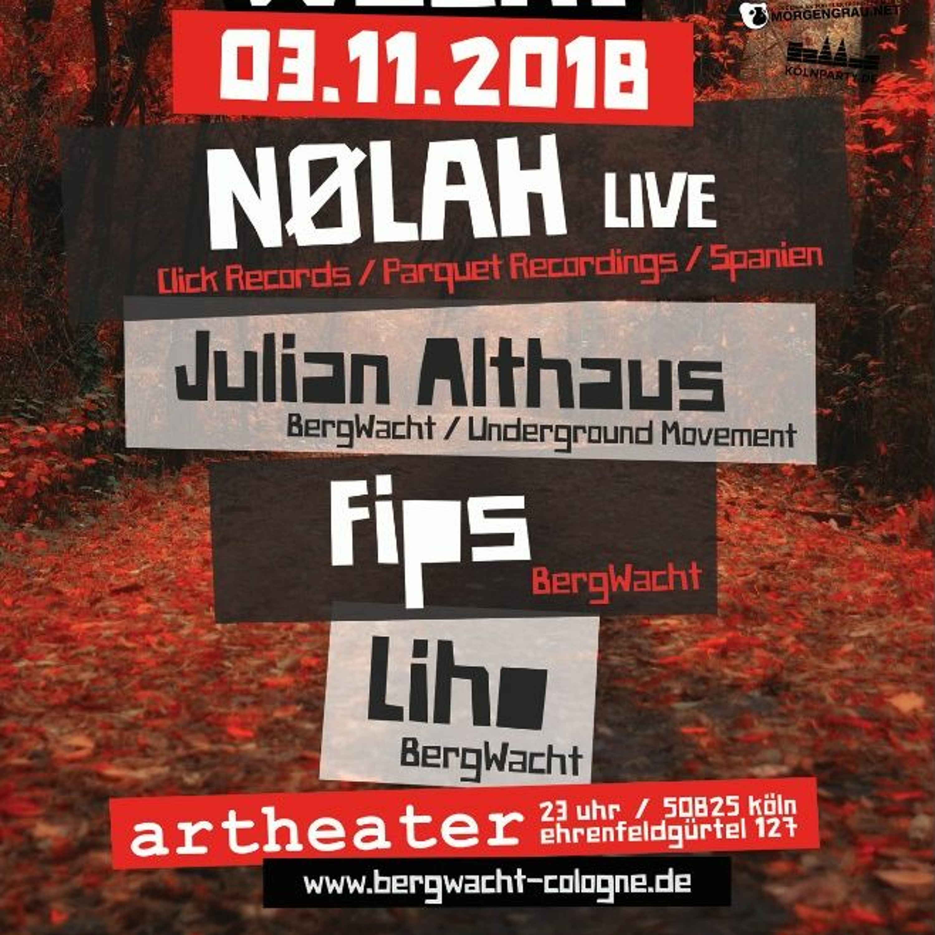 Liho @ BergWacht Artheater Cologne 03.11.2018 episode artwork