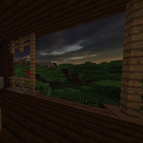 playing minecraft with your window open on a rainy day