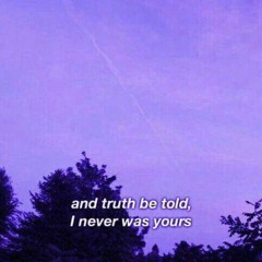 I Will Never Be Anyone For You